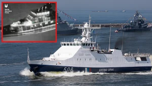 Rosyjski Łowca trafiony. Padł ofiarą roju dronów