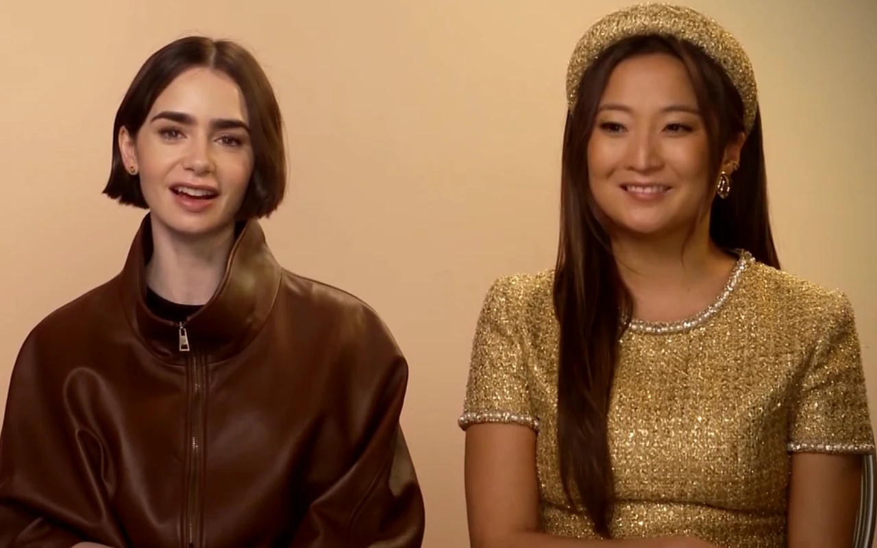 Bohaterki serialu "Emily w Paryżu"