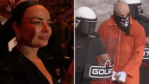 Show Artura Szpilki na KSW 113. Partnerka nie wytrzymała, polały się łzy