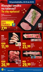 Mocne rabaty na świąteczny stół - Lidl