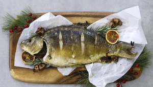 Takiego karpia jeszcze nie jedliście. Świąteczny hit z kaszą i grzybami według przepisu Karoliny Stolarskiej-Bigos