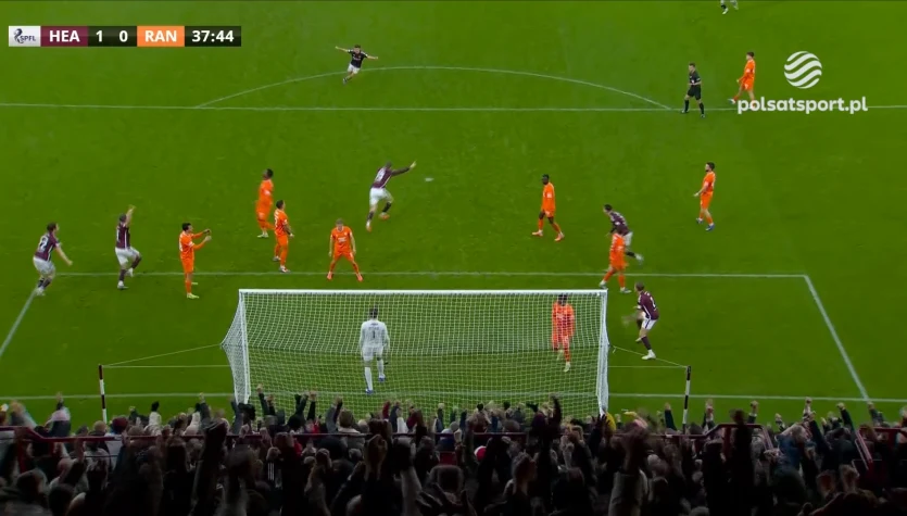 Heart of Midlothian FC - Rangers FC. Skrót meczu. WIDEO
