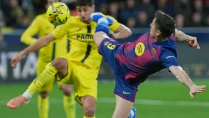 "Lewy" wszedł do gry i od razu decydujący cios. Barcelona ucieka Realowi 