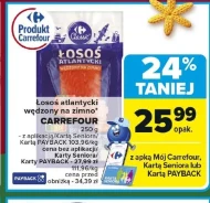 Копчений лосось Carrefour