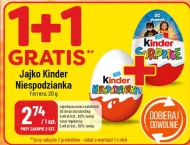 Jajko niespodzianka Kinder