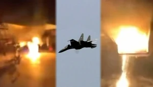 Brawurowa akcja Ukrainy. Rosjanie na lotnisku w szoku, buchnęły płomienie