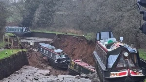 "Poważny incydent" na angielskim kanale. Barki spoczęły na dnie