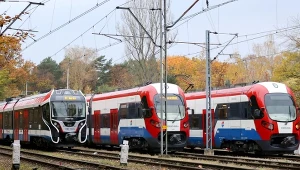 Zderzenie dwóch pociągów na stacji WKD Śródmieście. Zdj. ilustracyjne