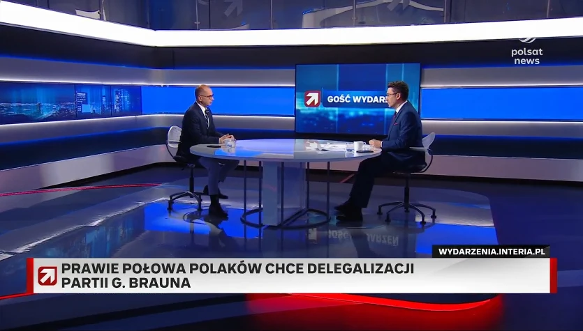 "Gość Wydarzeń". Szczerba o hasłach Konfederacji: Ukradzione Grzegorzowi Braunowi