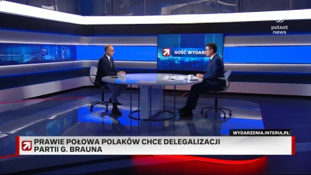 "Gość Wydarzeń". Szczerba o hasłach Konfederacji: Ukradzione Grzegorzowi Braunowi