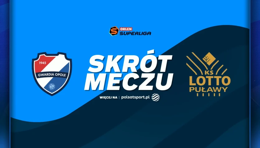 Corotop Gwardia Opole - LOTTO-Puławy. Skrót meczu