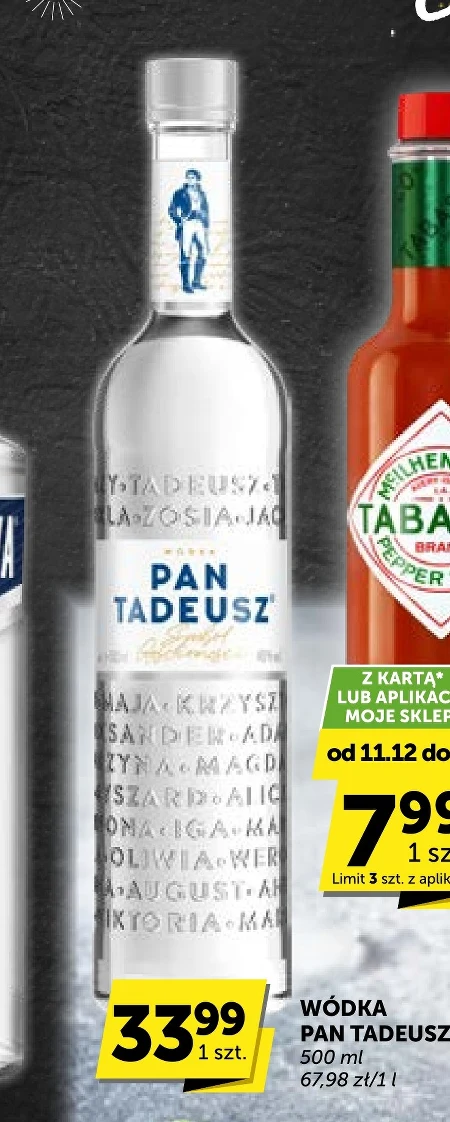 Горілка Pan Tadeusz