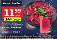 Carpaccio wołowe Auchan Collection