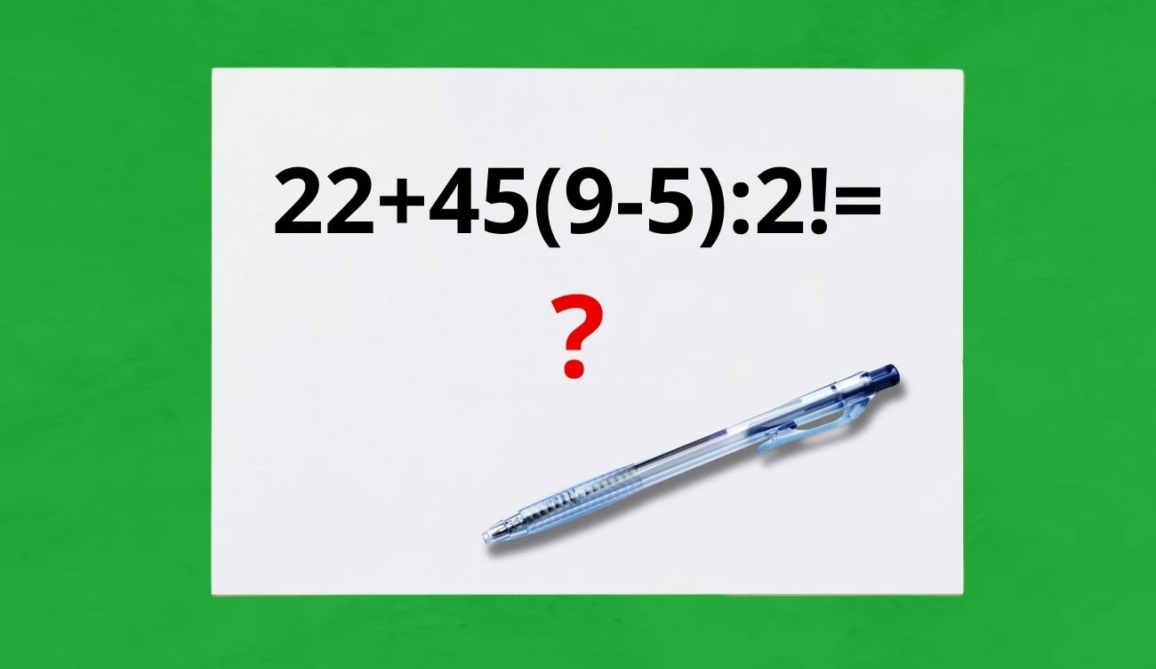 Zagadka matematyczna, którą tylko najlepsi rozwiążą w pamięci Zagadka matematyczna, którą tylko najlepsi rozwiążą w pamięci