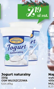 Jogurt naturalny OSM Włoszczowa