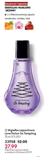 Mgiełka zapachowa Oriflame