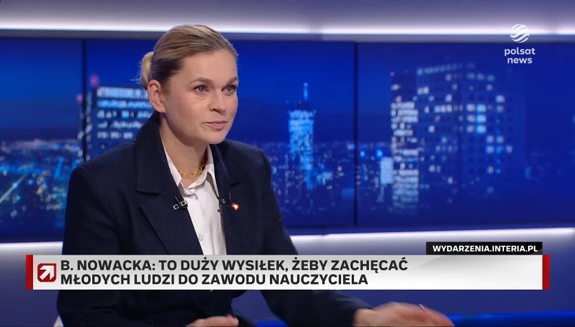 Nowacka w "Gościu Wydarzeń" o wecie prezydenta: Obawiam się, że nie przeczytał ustawy