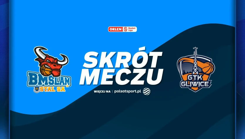 Tasomix Rosiek Stal Ostrów Wielkopolski - Tauron Gtk Gliwice. Skrót meczu. WIDEO