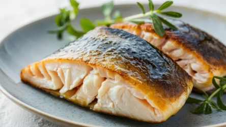 żabnica, smażona ryba