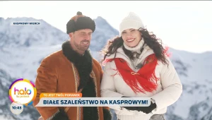 Anna Rubaj i Stanisław Karpiel-Bułecka na Kasprowym Wierchu. Czy w górach spadnie śnieg?