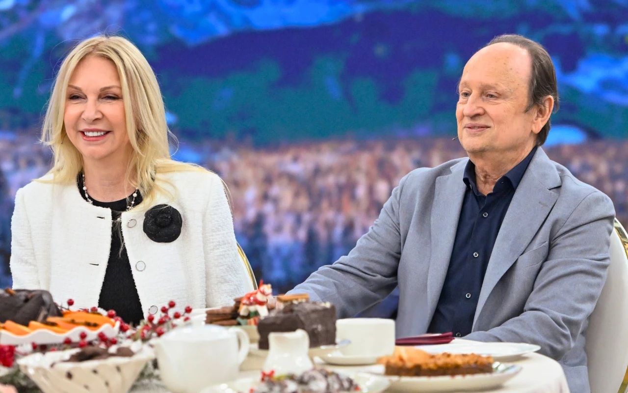 Mariola Bojarska-Ferenc i Ryszard Ferenc w "halo tu polsat"