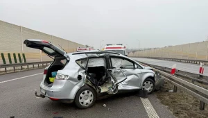 Karambol na trasie S8