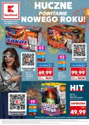 Huczne powitanie Nowego Roku! - Kaufland