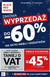 Wyprzedaż aż do 60%! - Black Red White