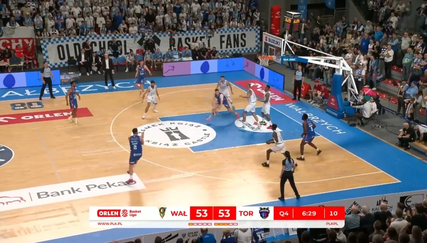 Górnik Zamek Książ Wałbrzych - Arriva Twarde Pierniki Toruń. Skrót meczu. WIDEO