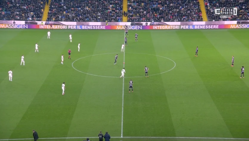 Udinese Calcio - Lazio Rzym. Skrót meczu. WIDEO (Eleven Sports)