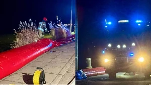 Cofka zagraża Elblągowi. Służby przygotowane na najgorsze