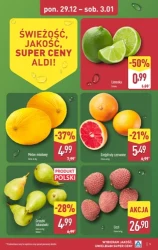 Super ceny na cały tydzień - Aldi