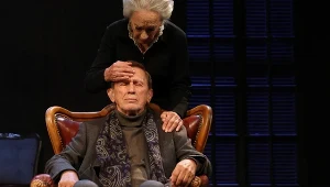 Maja Komorowska i Jan Englert w spektaklu "Żar" / "Boska Komedia: post scriptum"