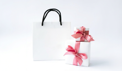 Papierowa torba premium idealna na opakowanie prezentowe