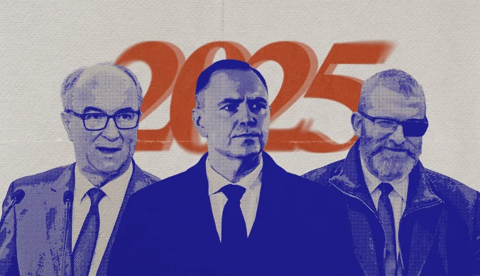 Kolaż: Aleksandra Włodarczyk, zdj.źródłowe: Karol Nawrocki (Marysia Zawada/REPORTER), Włodzimierz Czarzasty (Tomasz Jastrzebowski/REPORTER), Grzegorz Braun (GRZEGORZ KRZYZEWSKI / FotoNews / Forum)