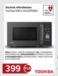 Kuchenka mikrofalowa Toshiba