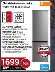 Chłodziarko zamrażarka Midea