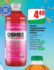 Woda niegazowana Oshee