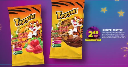 Кукурудзяні чіпси Tygryski