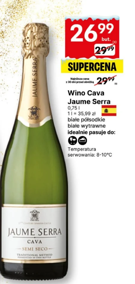 Біле вино CAVA JAUME SERRA