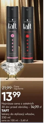 Lakier do włosów Taft