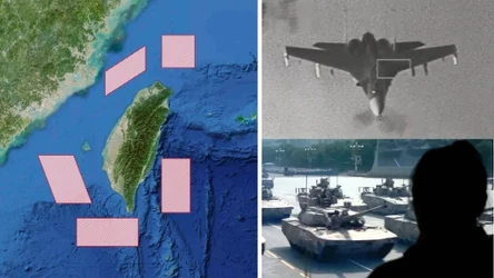 Chińskie manewry "Misja Sprawiedliwość 2025" wokół Tajwanu. Sajewicz: To nie tylko prężenie muskułów