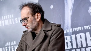 Marcin Koszałka podczas premiery filmu "Biała odwaga" w 2024 roku