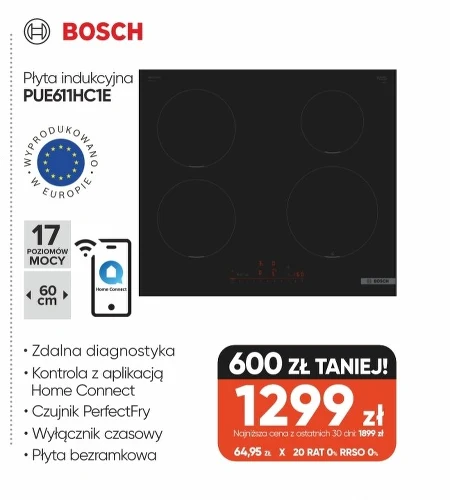Індукційна варильна поверхня Bosch