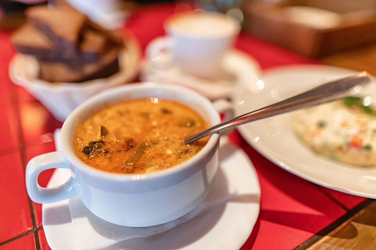 Wśród ciepłych dań na sylwestra nie mogło zabraknąć barszczu albo - jak na Lubelszczyźnie - forszmaku