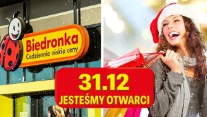 Zdążysz zrobić zakupy przed Sylwestrem! Biedronka otwarta dłużej 31.12