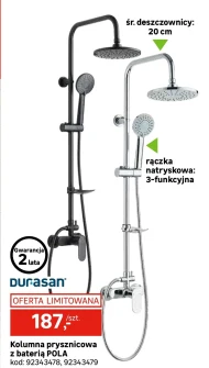 Душова колонка Durasan