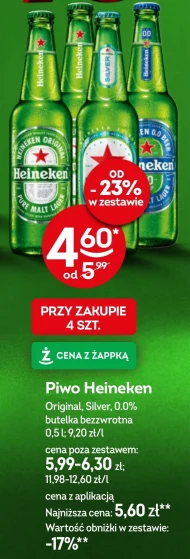 Piwo Heineken