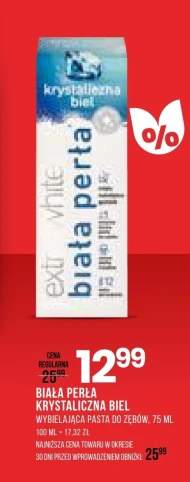 Pasta do zębów Biała Perła