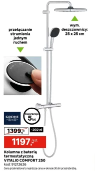 Kolumna prysznicowa Vitalio